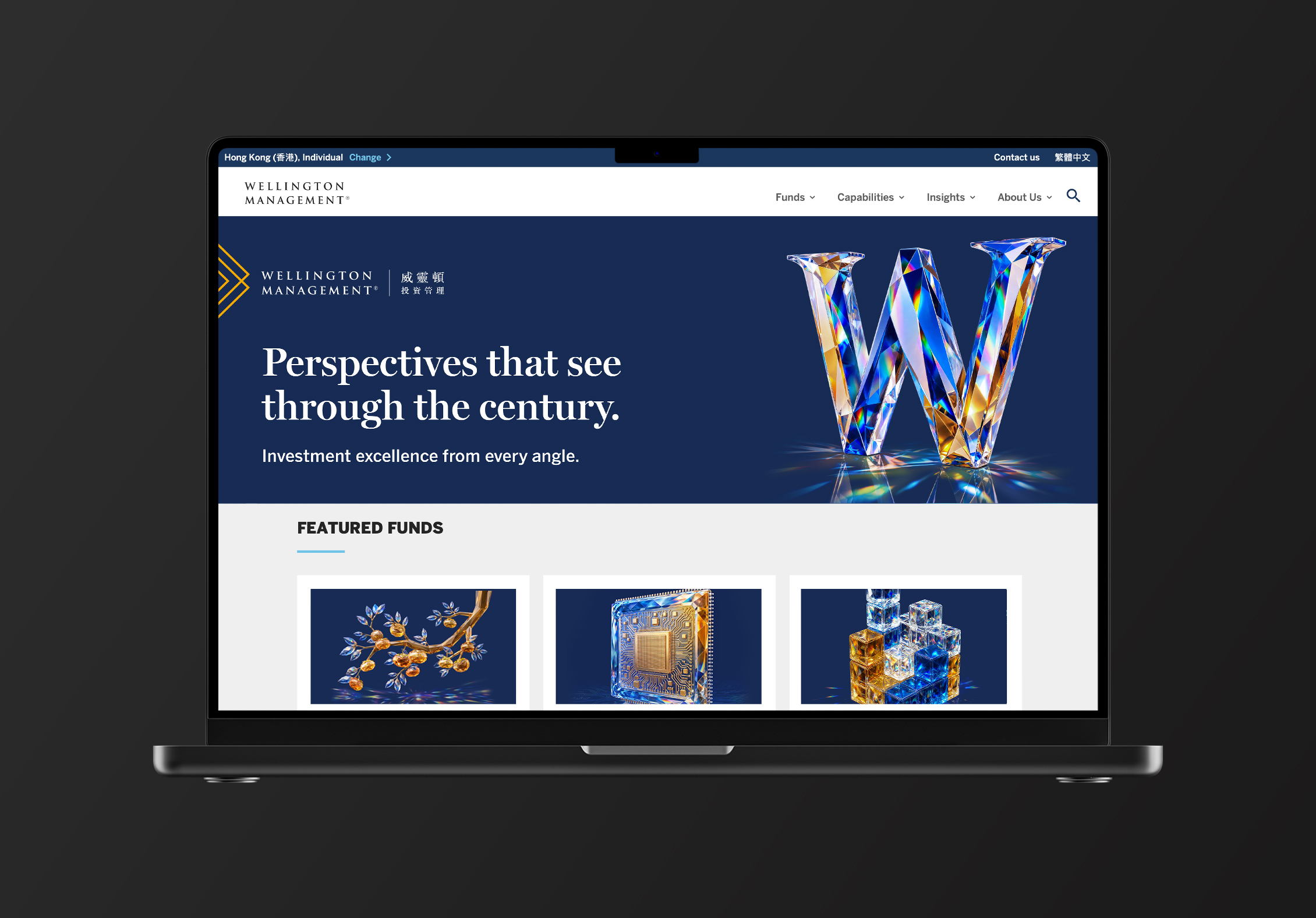 Wellington Every Angle Campaign Landing Page
