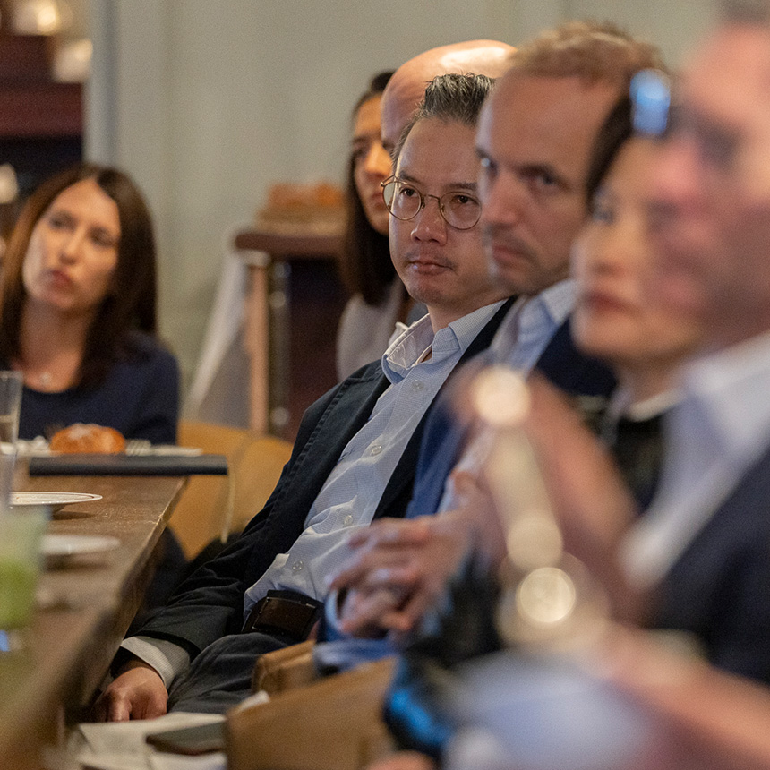 Living group roundtable attendees