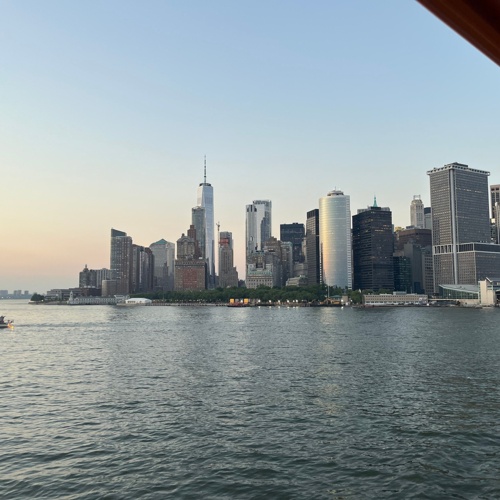 NYC skyline april