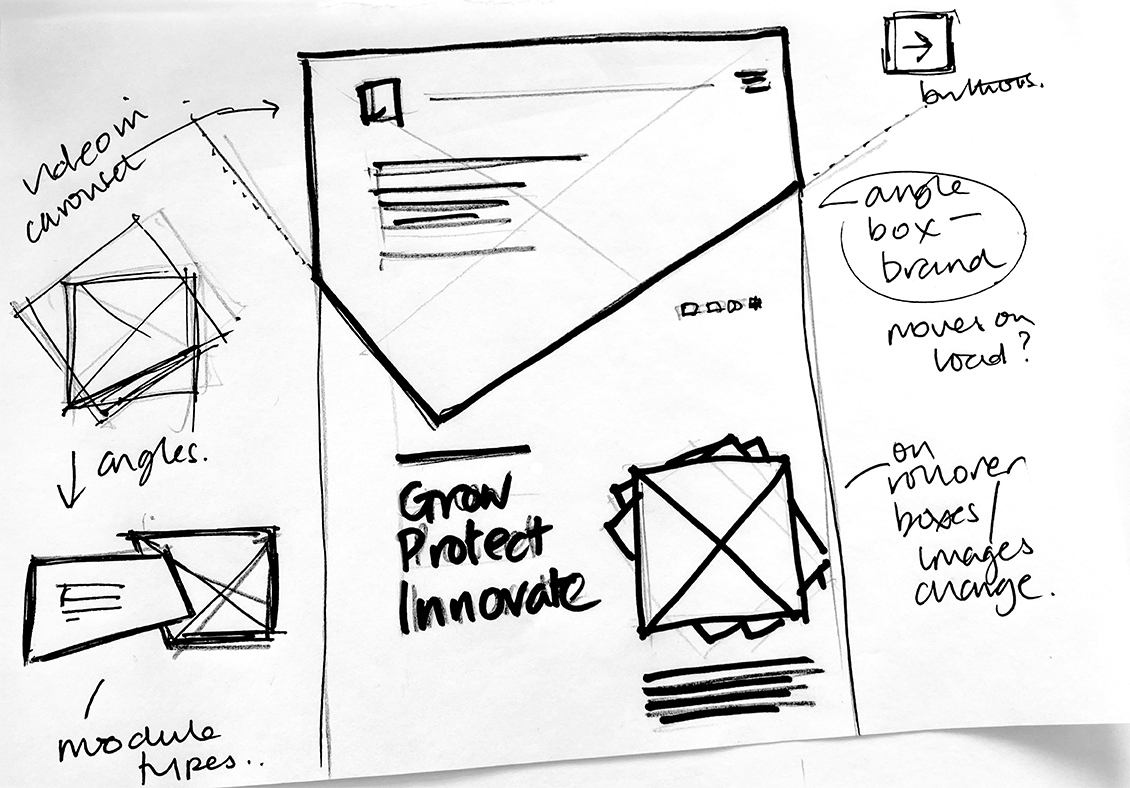 Hogan Lovells web drawing layout