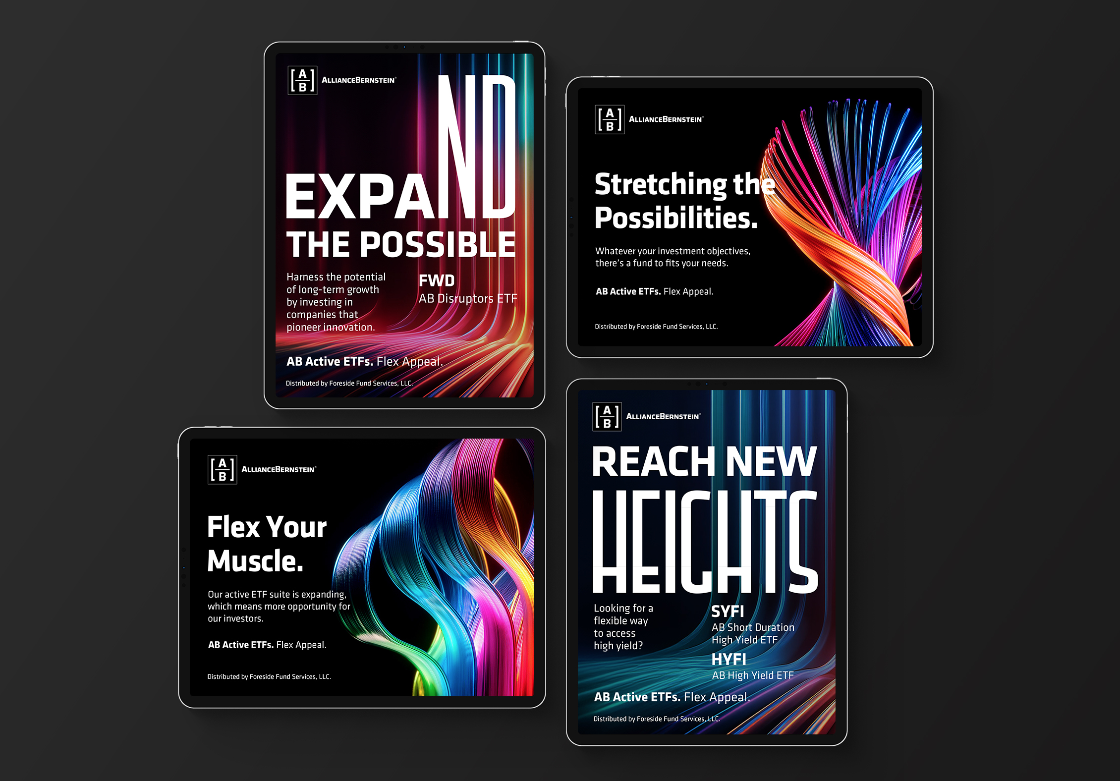 Launching a new active ETF campaign for AllianceBernstein | Living Group