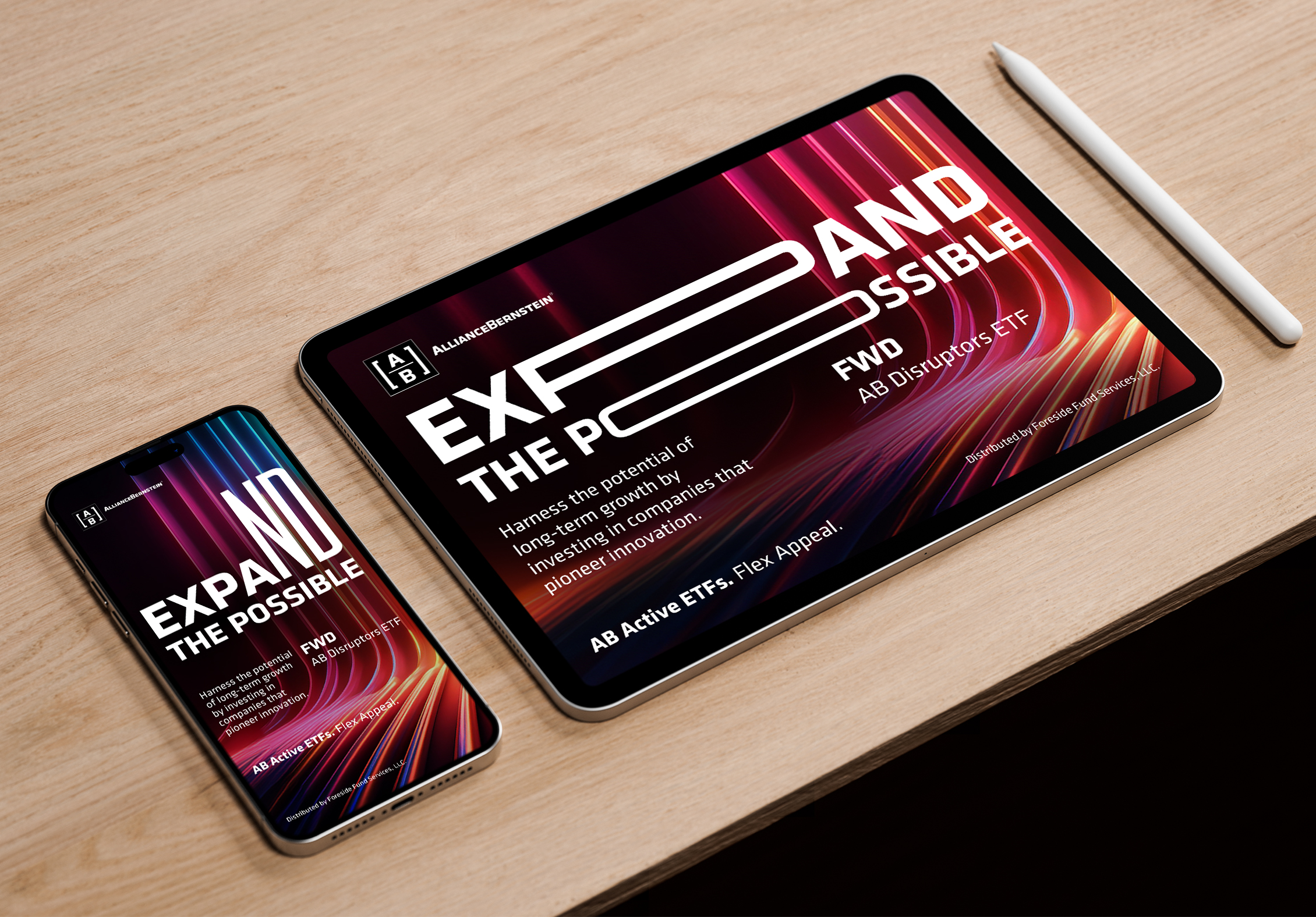 Launching a new active ETF campaign for AllianceBernstein | Living Group