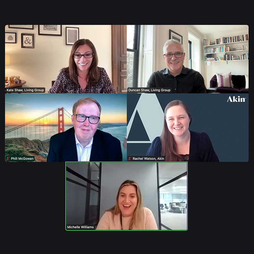 Webinar panelists