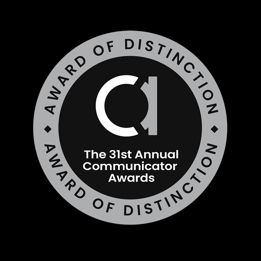 31st annual communicator awards winner