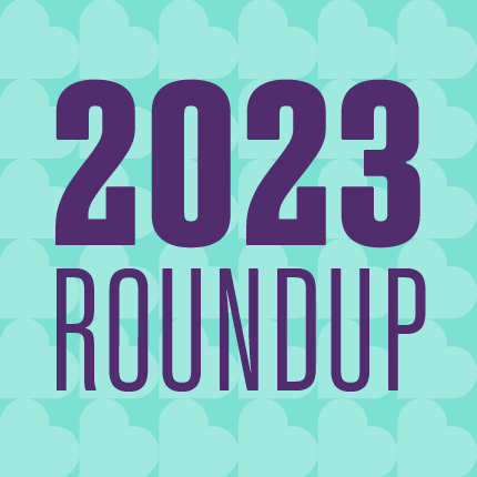 2023 roundup award typography