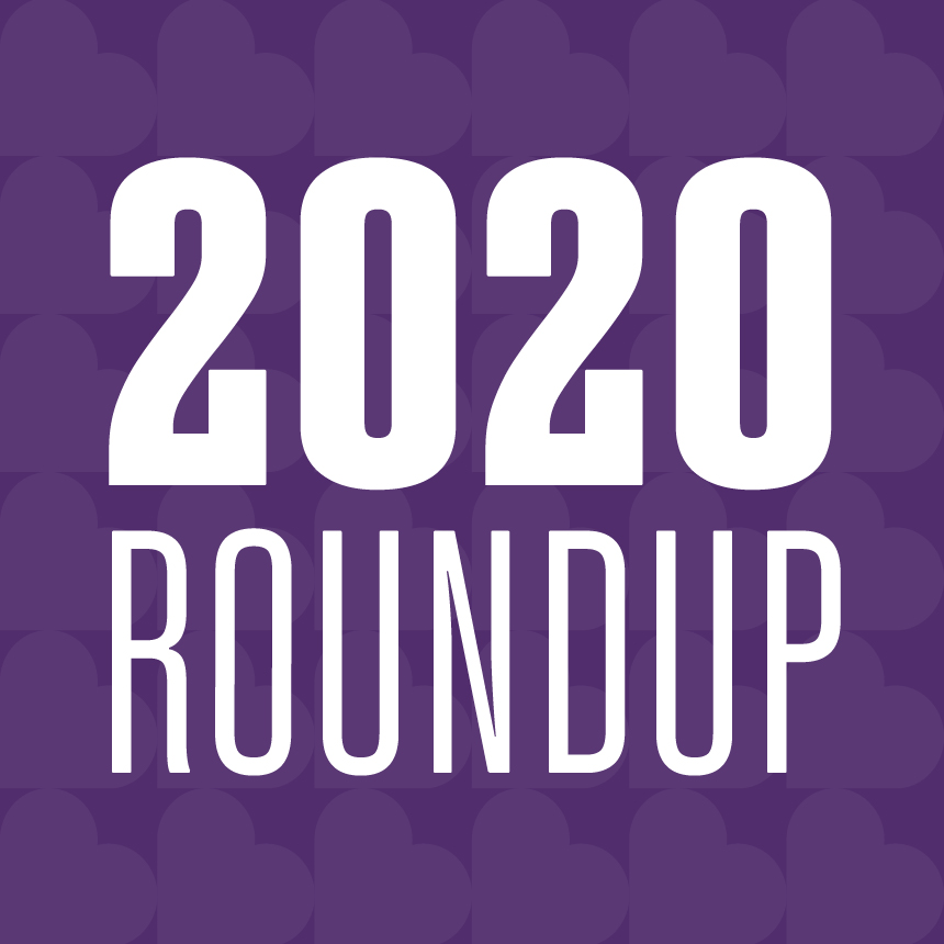 2020 roundup award typography